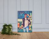 Axel Foley lifestyle mockup — Comic Strip Canvas