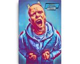 Keith Flint lifestyle mockup — Comic Strip Canvas