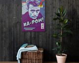 James Dean lifestyle mockup — Comic Strip Canvas