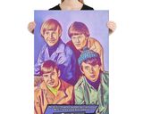 The Monkees lifestyle mockup — Comic Strip Canvas