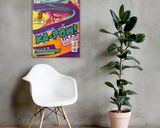 Ayrton Senna lifestyle mockup — Comic Strip Canvas
