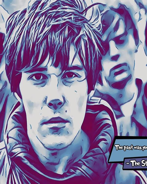 The Stone Roses — Comic Strip Canvas