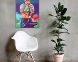 Gazza lifestyle mockup — Comic Strip Canvas