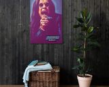 Ozzy Osbourne lifestyle mockup — Comic Strip Canvas