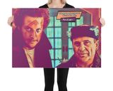 Harry & Marv lifestyle mockup — Comic Strip Canvas