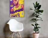 LeBron James lifestyle mockup — Comic Strip Canvas