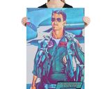 Top Gun lifestyle mockup — Comic Strip Canvas