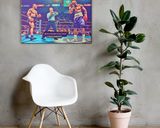 Tyson vs Holyfield lifestyle mockup — Comic Strip Canvas