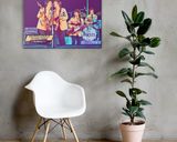 The Beatles lifestyle mockup — Comic Strip Canvas
