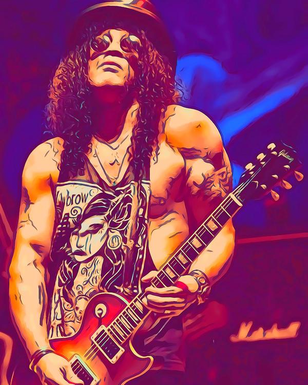 Slash — Comic Strip Canvas