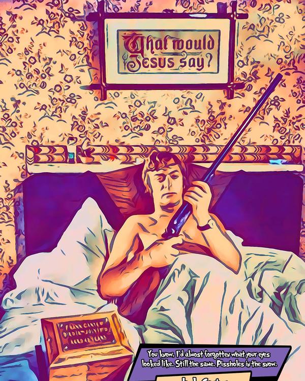 Get Carter — Comic Strip Canvas