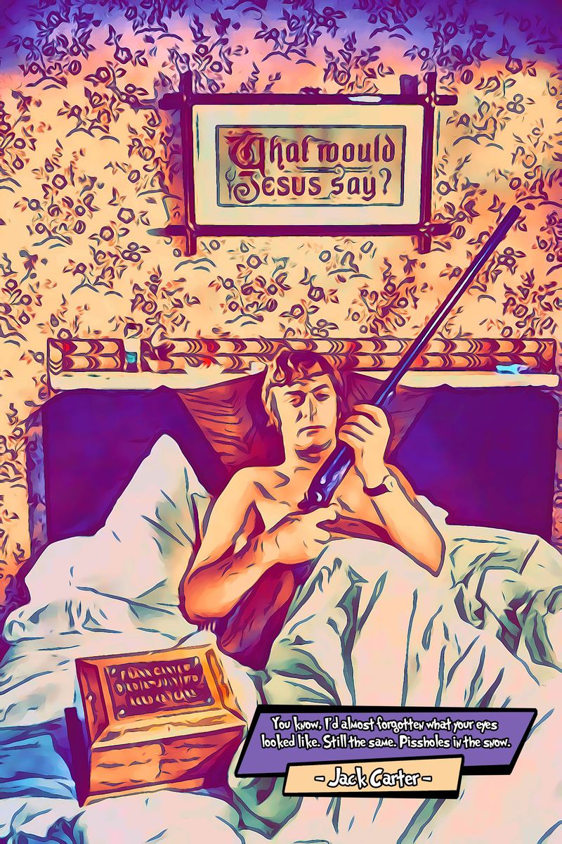 Get Carter — Comic Strip Canvas