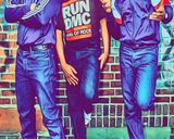 Run DMC — Comic Strip Canvas