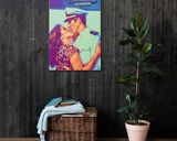 An Officer And A Gentleman lifestyle mockup — Comic Strip Canvas