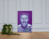 Connor McGregor lifestyle mockup — Comic Strip Canvas
