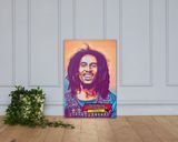 Bob Marley lifestyle mockup — Comic Strip Canvas