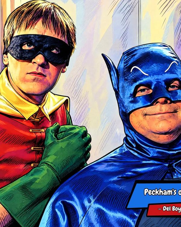 Only Fools & Horses — Comic Strip Canvas