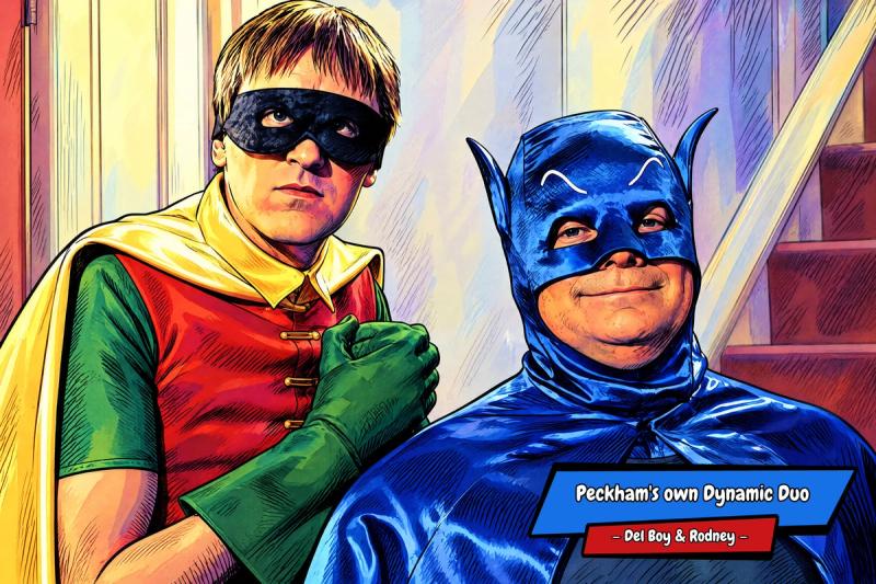 Only Fools & Horses — Comic Strip Canvas