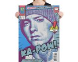 Eminem lifestyle mockup — Comic Strip Canvas