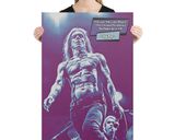 Iggy Pop lifestyle mockup — Comic Strip Canvas