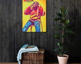 Lil Uzi Vert lifestyle mockup — Comic Strip Canvas