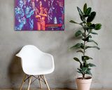 Michael Jackson lifestyle mockup — Comic Strip Canvas