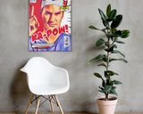 Roger Federer lifestyle mockup — Comic Strip Canvas