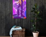 Megan Thee Stallion lifestyle mockup — Comic Strip Canvas