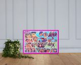 Grease lifestyle mockup — Comic Strip Canvas