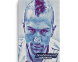 Travis Bickle lifestyle mockup — Comic Strip Canvas