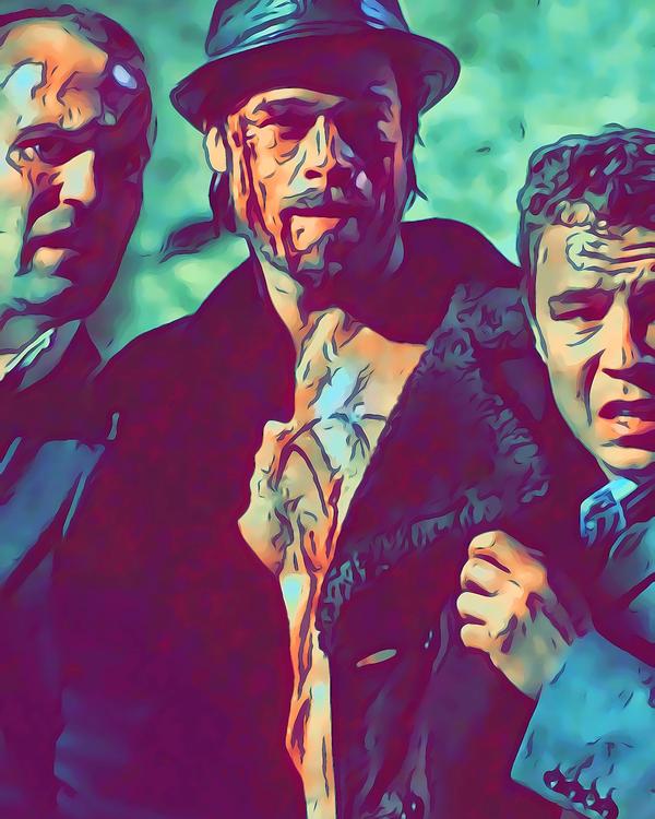 Snatch — Comic Strip Canvas