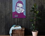 Robbie Williams lifestyle mockup — Comic Strip Canvas