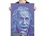 Albert Einstein lifestyle mockup — Comic Strip Canvas