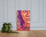 Rihanna lifestyle mockup — Comic Strip Canvas