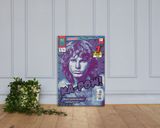 Jim Morrison lifestyle mockup — Comic Strip Canvas