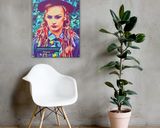 Boy George lifestyle mockup — Comic Strip Canvas