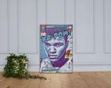 Muhammad Ali lifestyle mockup — Comic Strip Canvas