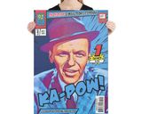 Frank Sinatra lifestyle mockup — Comic Strip Canvas