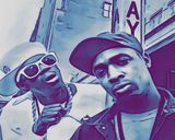 Public Enemy — Comic Strip Canvas