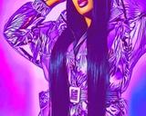 Megan Thee Stallion — Comic Strip Canvas