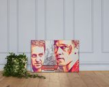 Fight Club lifestyle mockup — Comic Strip Canvas