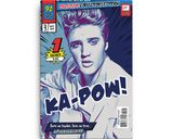 Elvis Presley lifestyle mockup — Comic Strip Canvas