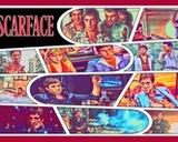 Scarface — Comic Strip Canvas