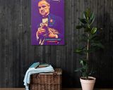 The Godfather lifestyle mockup — Comic Strip Canvas
