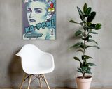 Madonna lifestyle mockup — Comic Strip Canvas