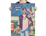 Axel Foley lifestyle mockup — Comic Strip Canvas