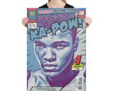 Muhammad Ali lifestyle mockup — Comic Strip Canvas