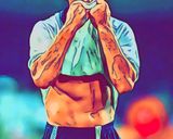 Gazza — Comic Strip Canvas