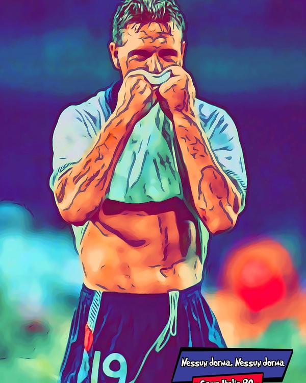 Gazza — Comic Strip Canvas