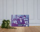 The Rolling Stones lifestyle mockup — Comic Strip Canvas
